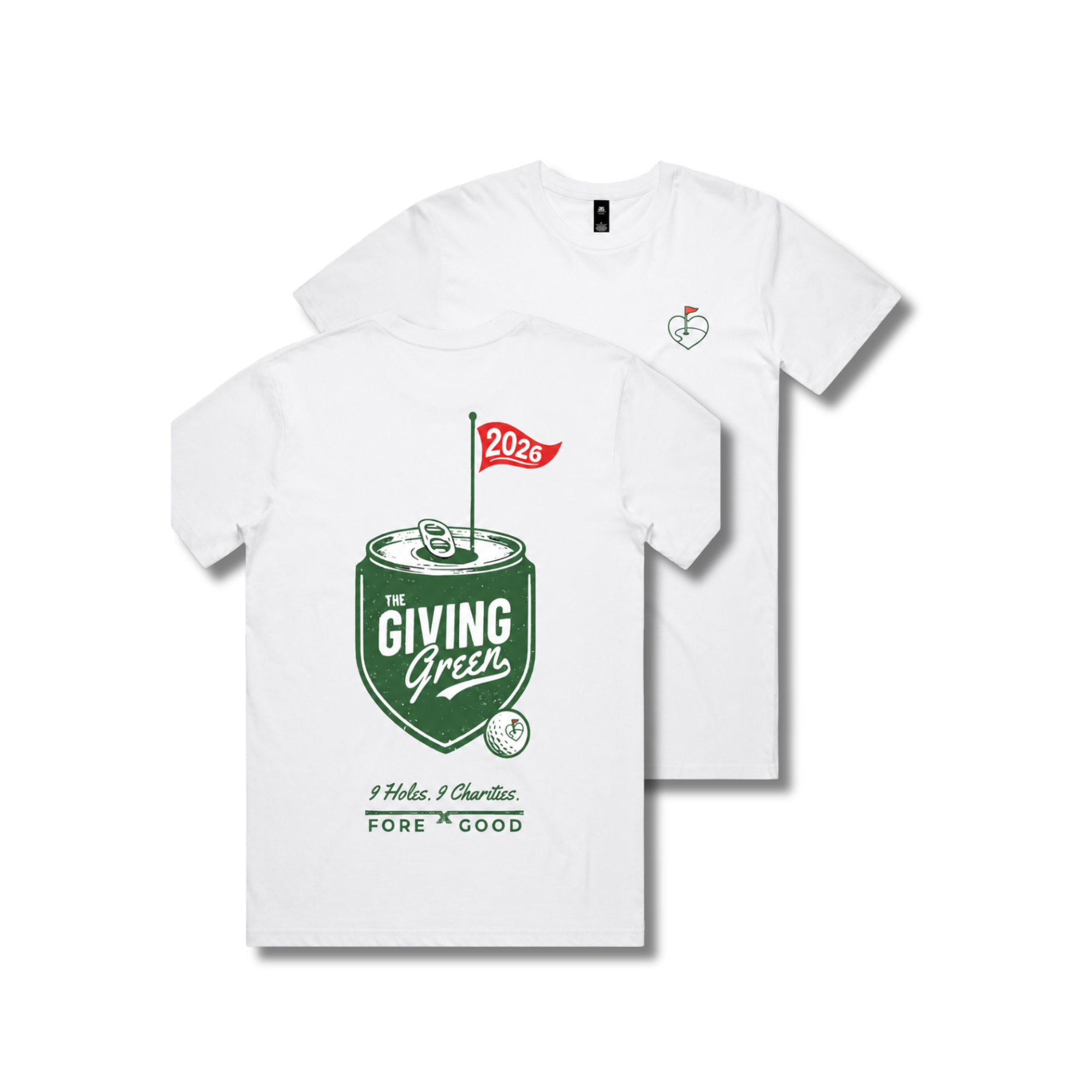 White Gene Slay's Girls & Boys Club team shirt