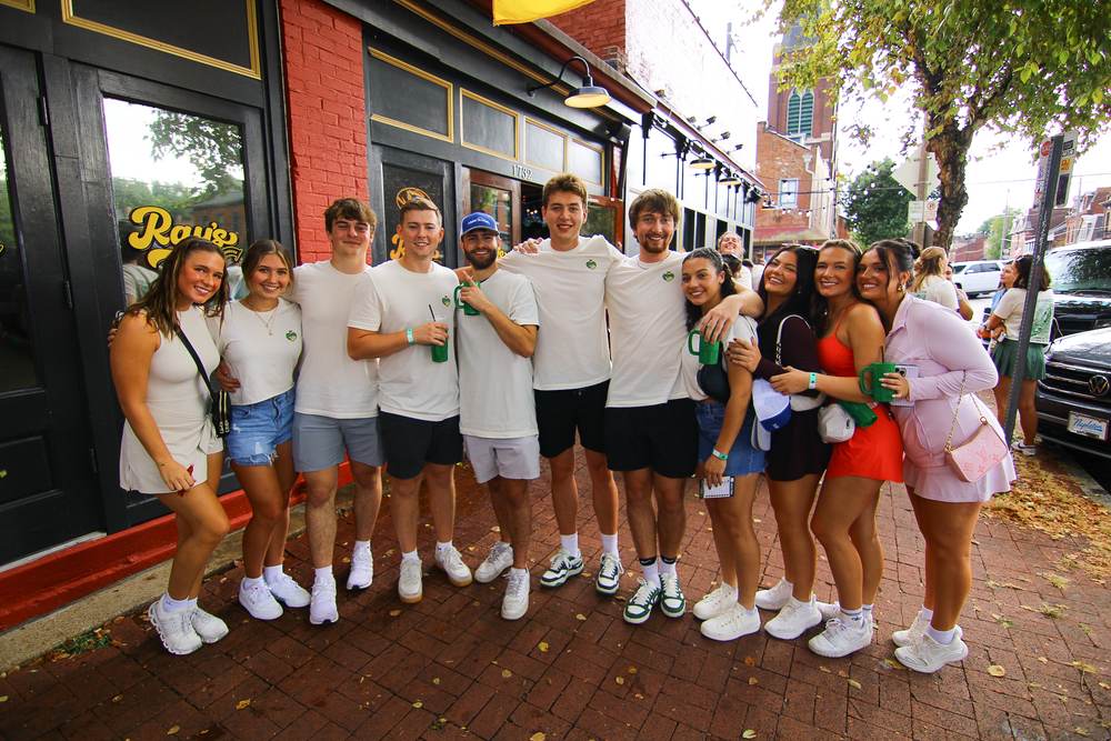 TGG group outside Ray's Sportshouse Soulard